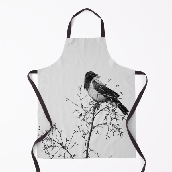 Item preview, Windy on the top. Hooded crow bw designed and sold by Jouko Lehto Photography.