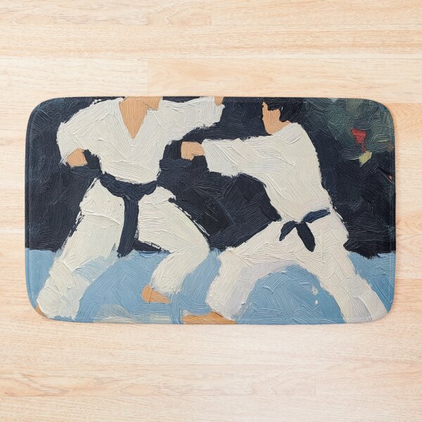Item preview, Hapkido fighter | Post-impressionist painting style designed and sold by ComicsFactory.