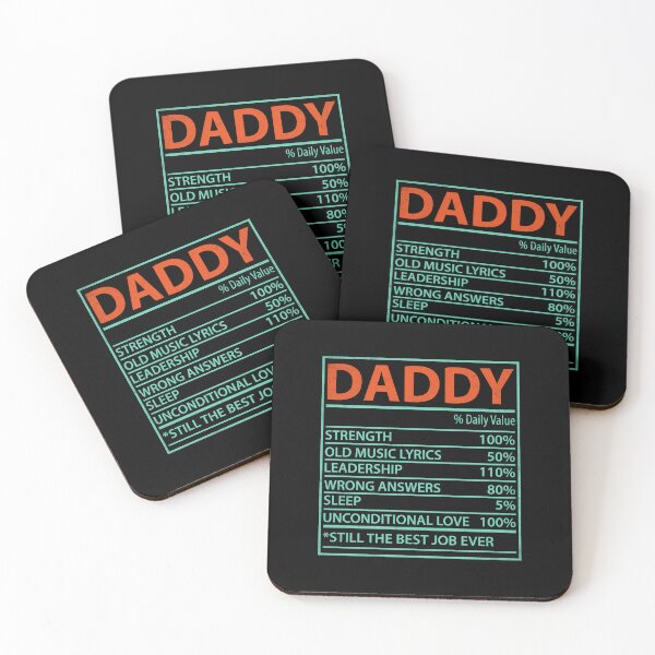 Item preview, Daddy Daily Value Funny Father's Day Dad designed and sold by DexertimaArt.