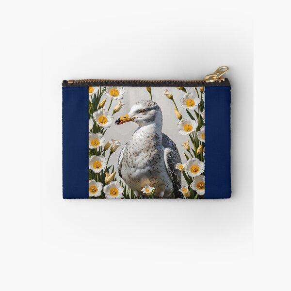 Item preview, A California Gull And Sego Lily Flowers designed and sold by taiche.