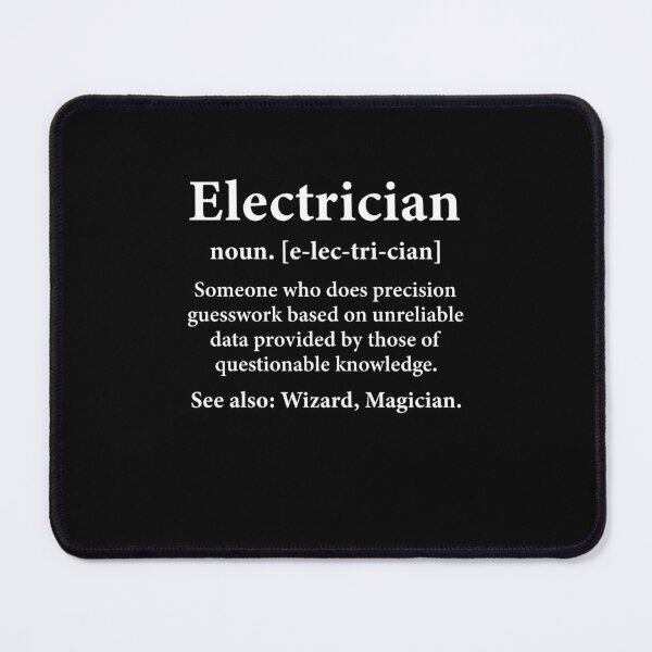 Item preview, Electrician Definition Gift Graduation Graduate designed and sold by DexertimaArt.