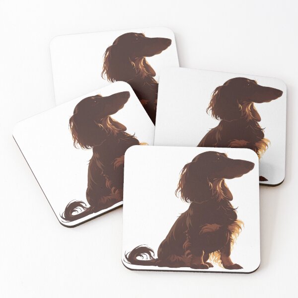 Item preview, Long-Haired Dachshund designed and sold by SMARTKIT  DESIGNAGENCY.