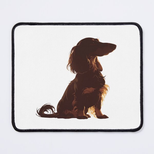 Item preview, Long-Haired Dachshund designed and sold by SMARTKIT DESIGNAGENCY.