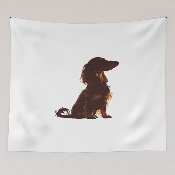 Item preview, Long-Haired Dachshund designed and sold by SMARTKIT  DESIGNAGENCY.