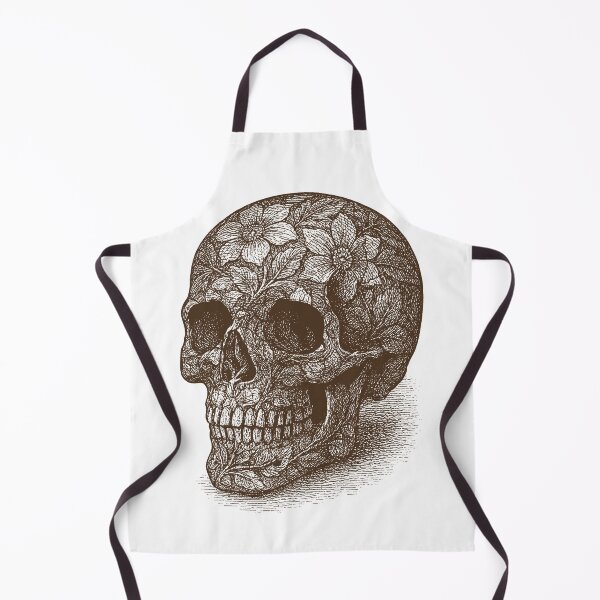 Item preview, floral skull designed and sold by Petersnook.