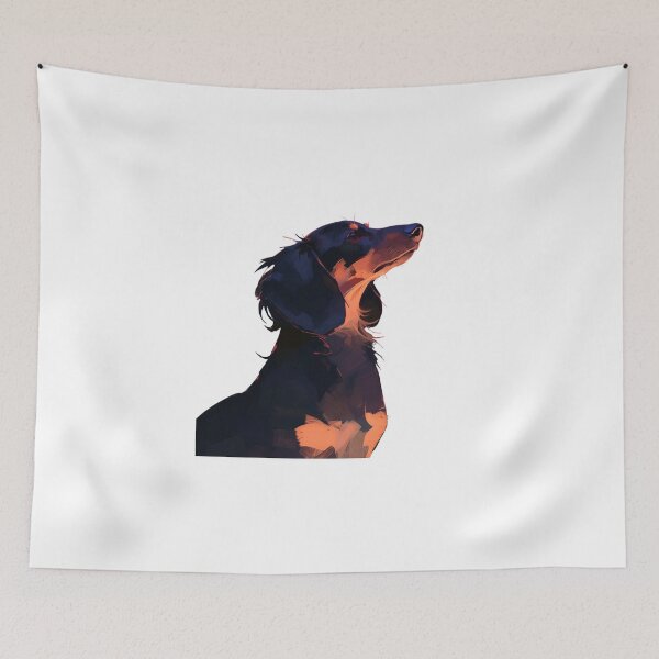 Item preview, Long-Haired Dachshund designed and sold by SMARTKIT  DESIGNAGENCY.
