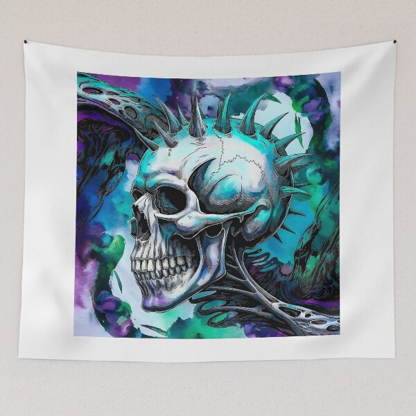Item preview, Punk Skull designed and sold by QuanntixArt.