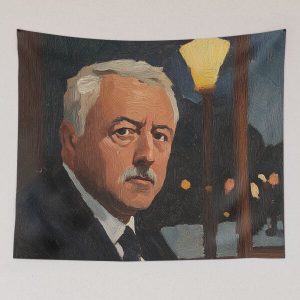 Item preview, Harold Wilson | Post-impressionist painting style designed and sold by ComicsFactory.