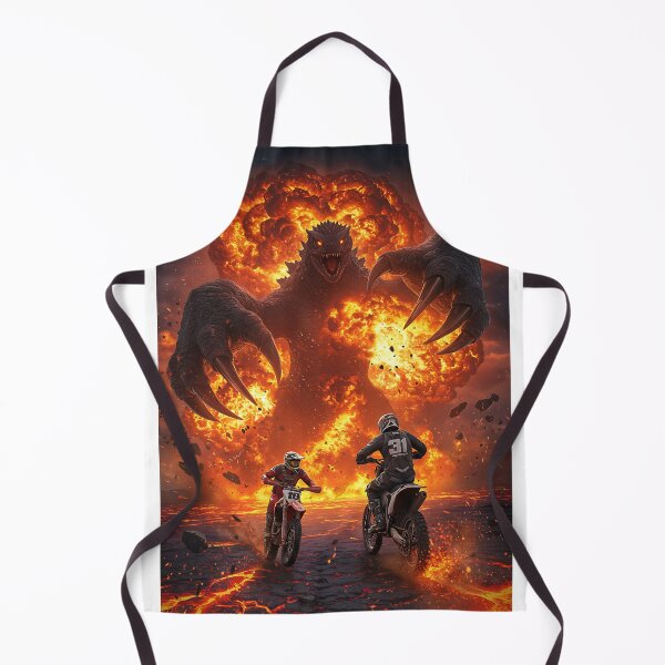 Item preview, Dirt Bikes vs. the Apocalypse designed and sold by KoolArtDistrict.