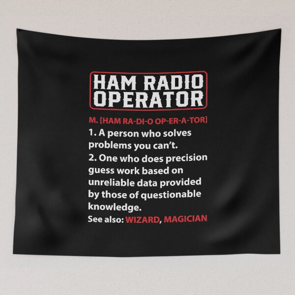 Item preview, Ham Radio Operator Definition For of Ham Radio Amateur designed and sold by DexertimaArt.