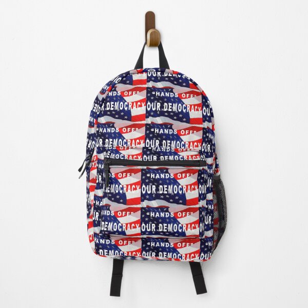 Item preview, "HANDS OFF OUR DEMOCRACY" designed and sold by hermosaman.