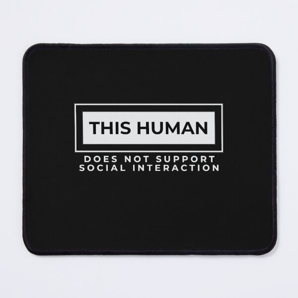 Item preview, Anti-Social Human Humor designed and sold by Zakrytos ★★★★★.