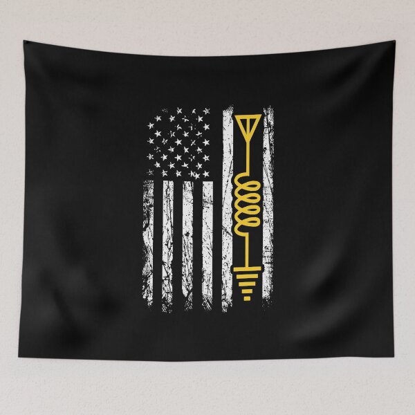 Item preview, America Ham Radio USA Flag Ham Radio Operator Amateur Radio designed and sold by DexertimaArt.