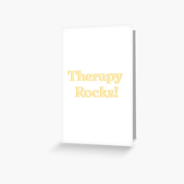 Artikel-Vorschau von Therapie rockt! - Gelb, designt und verkauft von lyndseymakesstufflol.