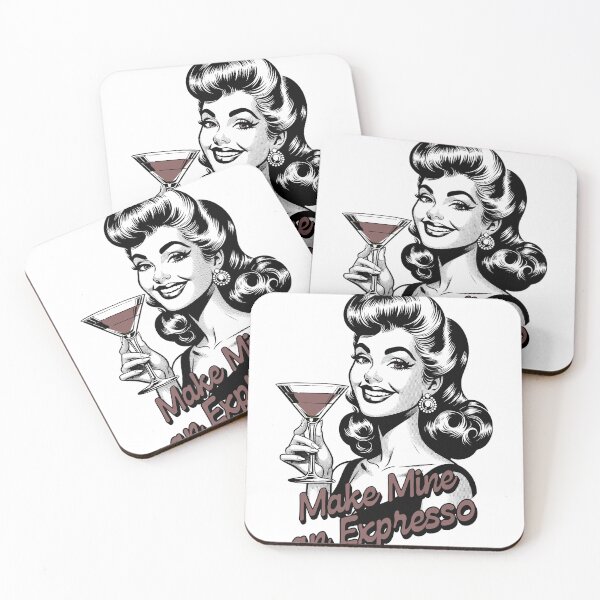 Aperçu de l'œuvre Expresso Martini pour maman créée et vendue par Queens-Jack.