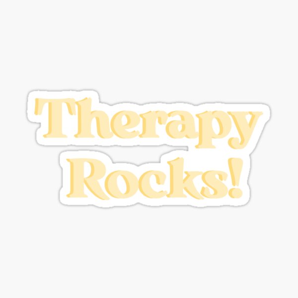 Artikel-Vorschau von Therapie rockt! - Gelb, designt und verkauft von lyndseymakesstufflol.