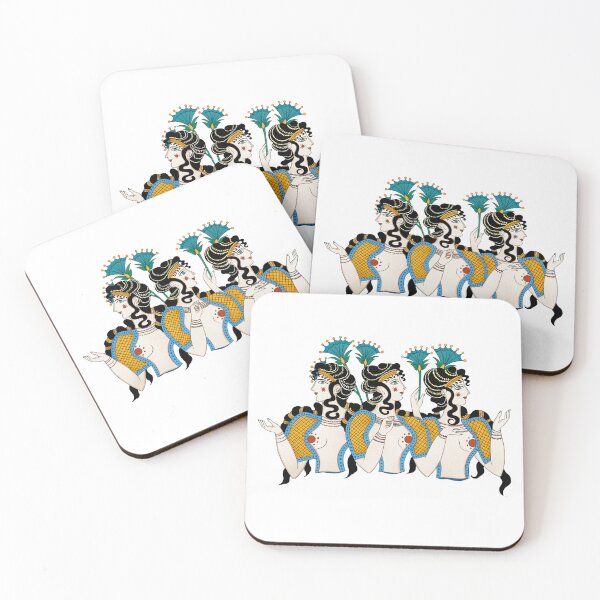 Item preview, Minoan Ladies in Blue designed and sold by Ancient-Tales.