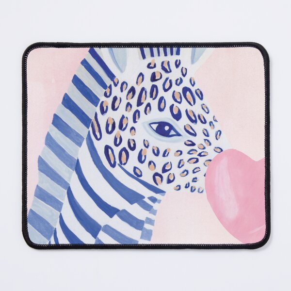 Item preview, Zebra & Cheetah Print Pattern Heart Bubble gum designed and sold by Moodthology.