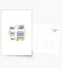 Grass Pallet Town Postcards