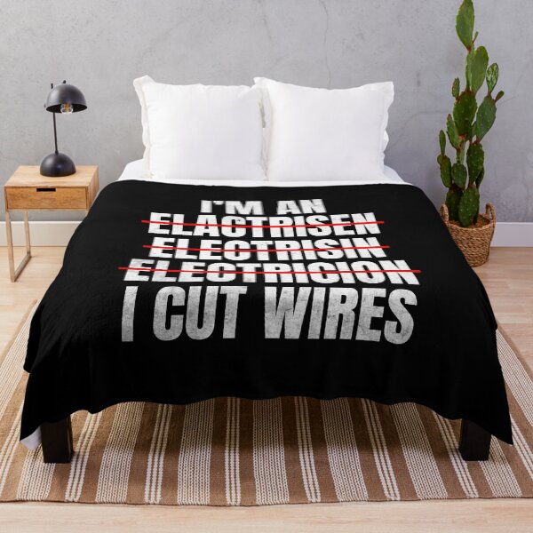 Item preview, I'm An ... I Cut Wires Lineman Funny Electrician designed and sold by DexertimaArt.