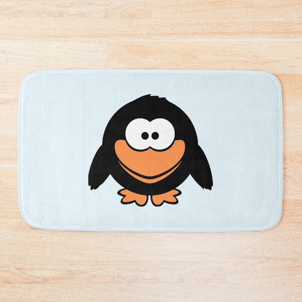 Item preview, Raven comic bird standing looking funny cartoon designed and sold by shirt-o-mat.