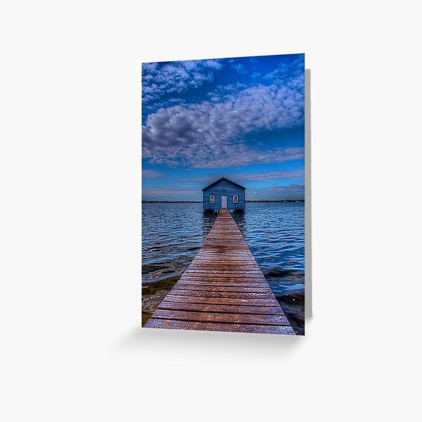 The Boat shed Greeting Card