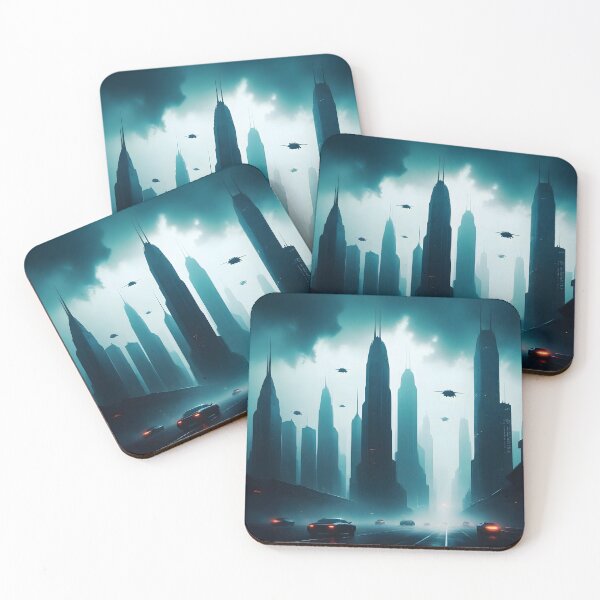 Item preview, The city of the future  designed and sold by Daniela`s shop.