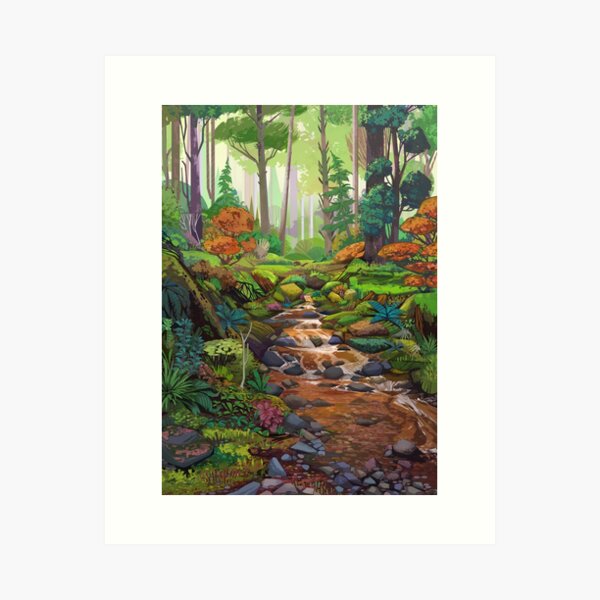 Artikel-Vorschau von Highland Creek, designt und verkauft von AlThompsonArt.