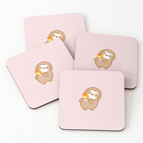 Item preview, Cute Flan Pudding Sloth  designed and sold by theslothinme.