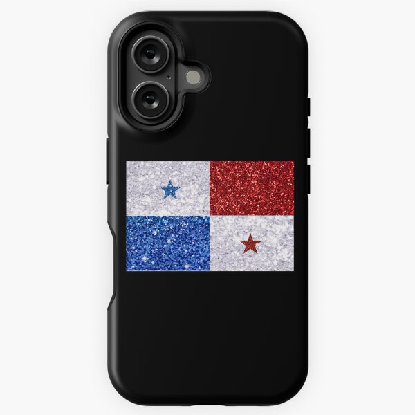 Item preview, Glitter Panamanian Flag designed and sold by Claustronautas.