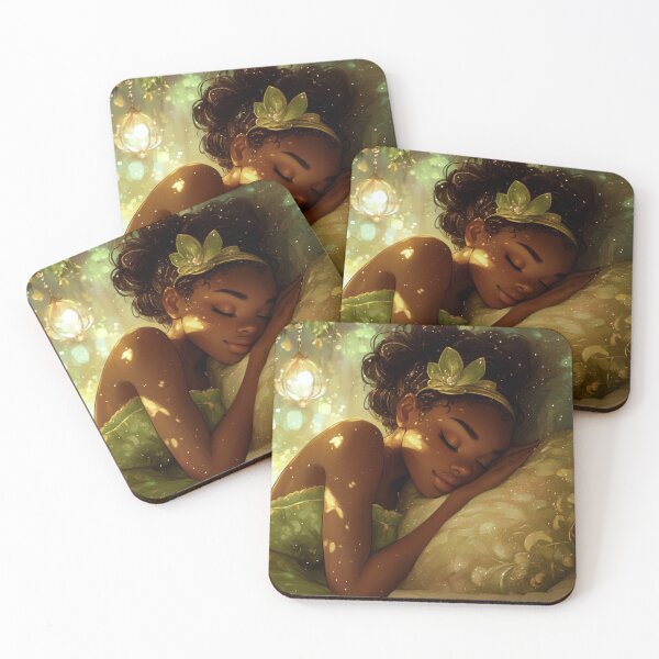 Item preview, Sleeping Tiana Disney Princess designed and sold by Jaspersdigitalart.