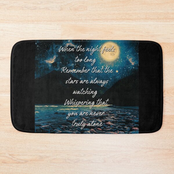 Item preview, When The Night Feels Too Long designed and sold by HappyHavenStu.