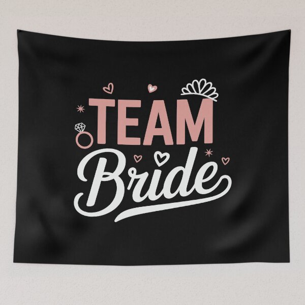 Item preview, Team Bride – Funny Bachelorette Party designed and sold by tmerchtrends.
