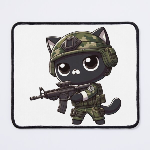 Item preview, Tactical Cat designed and sold by RAWLIFEGRAPHIC.