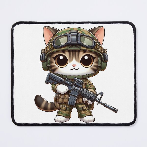Item preview, Tactical Cat designed and sold by RAWLIFEGRAPHIC.
