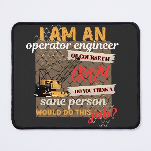 Item preview, operating engineer designed and sold by Guleniza.