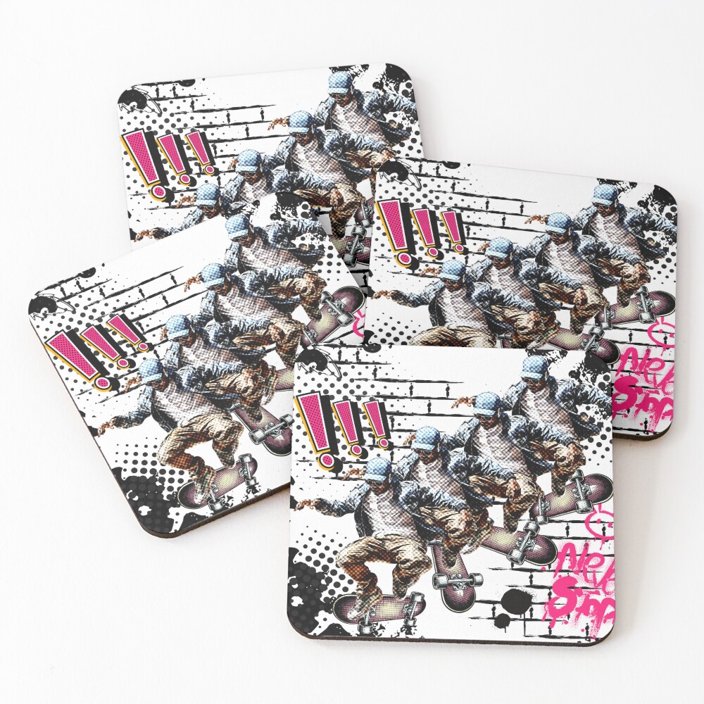 Item preview, Coasters (Set of 4) designed and sold by Inkception.
