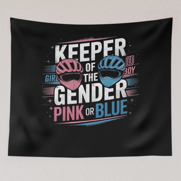 Item preview, Gender Reveal Keeper of the Gender Gender Reveal, Pink Or Blue designed and sold by ArtByKatti.