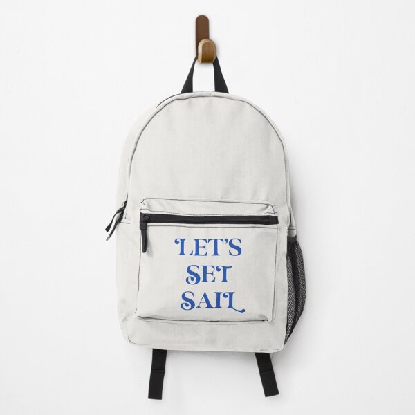 Item preview, Let’s Set Sail Coastal Blue designed and sold by Stickers by @molllyclare.