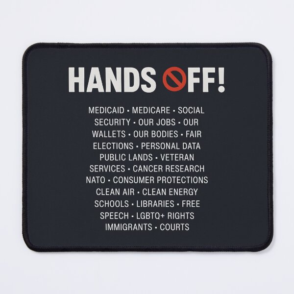 Item preview, Hands Off  designed and sold by HowToCanadian.