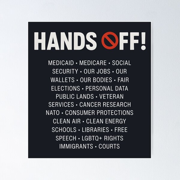 Item preview, Hands Off  designed and sold by HowToCanadian.