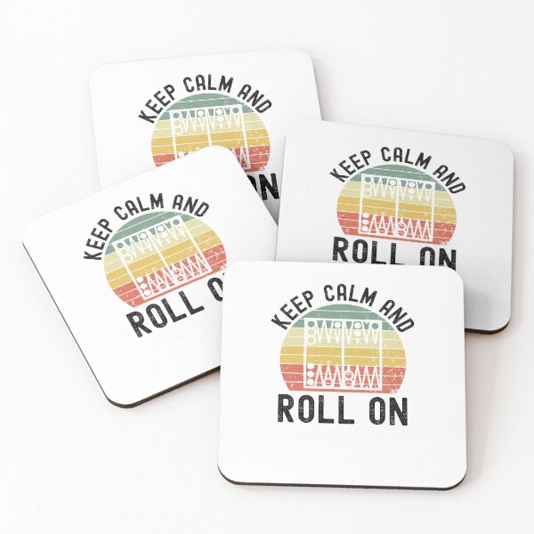 Item preview, Keep calm and roll on Funny Backgammon retro designed and sold by snowry.