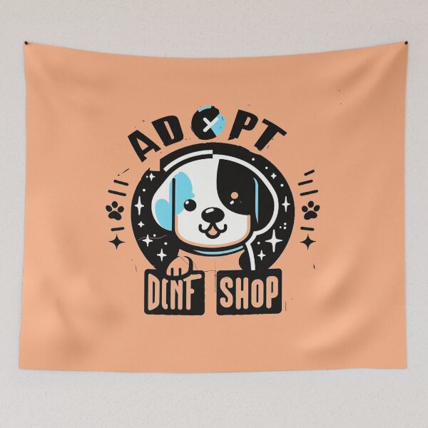 Item preview, Happy pets day cute dog art designed and sold by  Mudikeys.