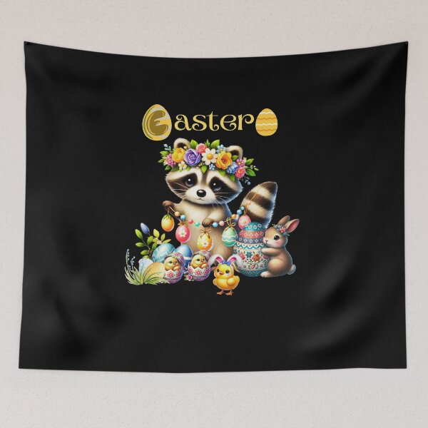 Item preview, Easter raccoon designed and sold by PeteLawliiet.