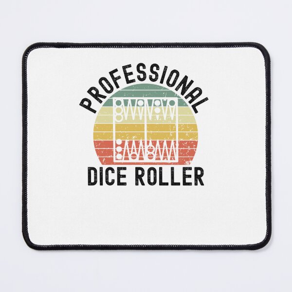 Item preview, Professional Dice Roller Funny Backgammon retro designed and sold by snowry.