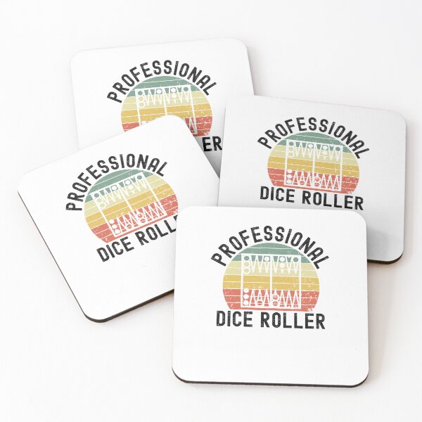 Item preview, Professional Dice Roller Funny Backgammon retro designed and sold by snowry.