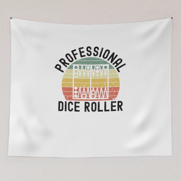 Item preview, Professional Dice Roller Funny Backgammon retro designed and sold by snowry.