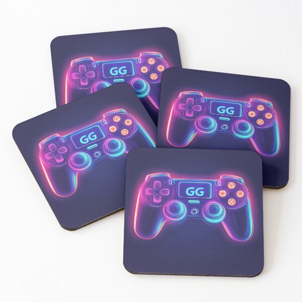 Item preview, Neon Controller: Vibrant Gamer GG designed and sold by OneMillionSpot.