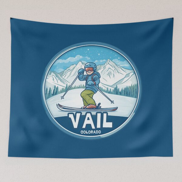 Artikelvorschau, Vail - Colorado - Vereinigte Staaten entworfen und verkauft von GoodOldVintage.