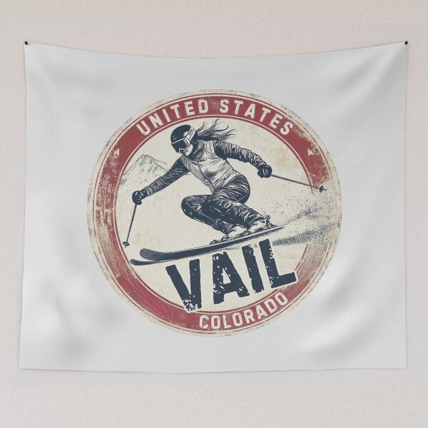 Artikelvorschau, Vail - Colorado - Vereinigte Staaten entworfen und verkauft von GoodOldVintage.
